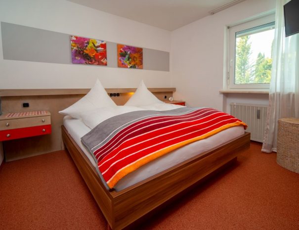 Panoramablick-Schlafzimmer